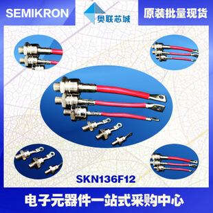全新原裝功率平板晶閘管模塊SKN135F12 特價(jià)熱賣!