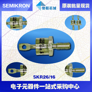全新原裝功率平板晶閘管模塊SKR26/12 特價熱賣!